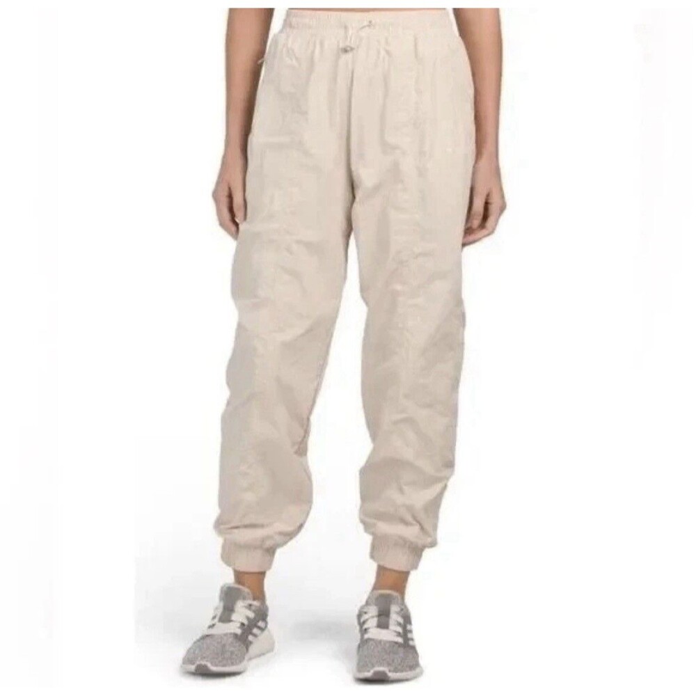 Wilo The Label Parachute Pants Tan Beige Women’s Size Medium NWT #1335